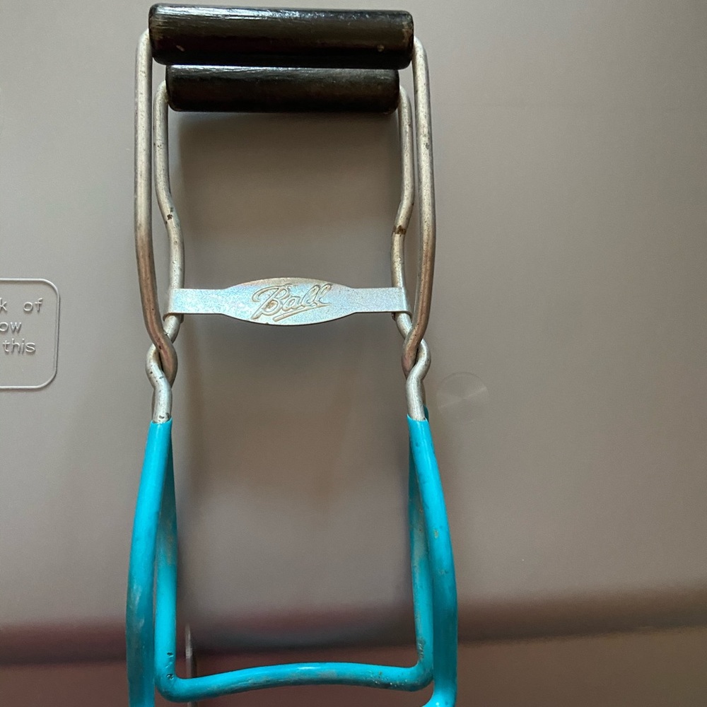 Antique Ball brand canning jar lifter great cond